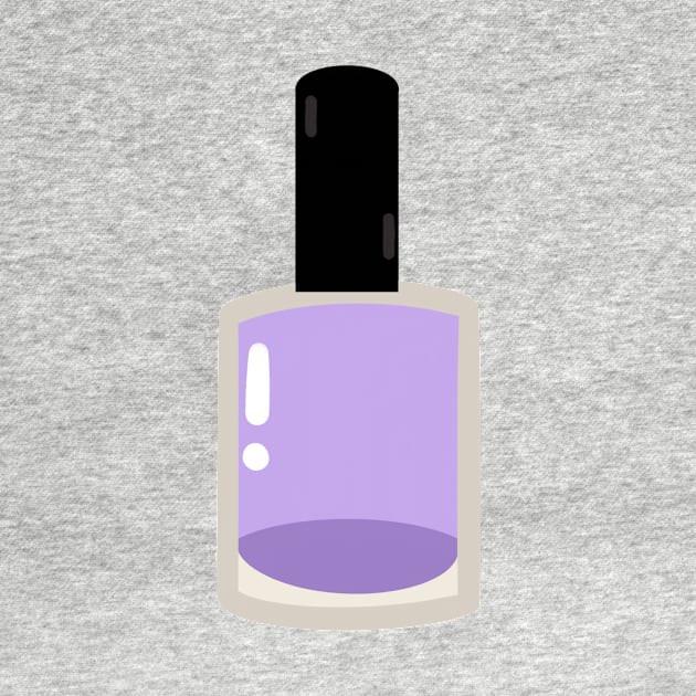 Lilac nail polish bottle by mia-alice85